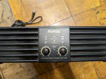 【ジャンク品】RAMSA Panasonic POWER AMPLIFIER WP-1100A パナソニック ラムサ パワーアンプ_画像2