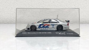 MINICHAMPS ミニチャンプス 1/43 AMG Mercedes メルセデス ベンツ C180 1995 #14 DTM Bernd Schneider B. シュナイダー 【訳あり】