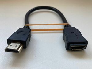 HDMI 延長ケーブル オス-メス　30センチ