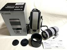 【美品】キャノンレンズ CANON EF100-400mm F4.5-5.6L IS II USM EF100-400LIS2 箱付《送料無料》_画像1