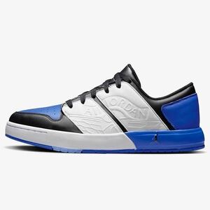 30.5cm 新品 NIKE JORDAN NU RETRO 1 LOW ジョーダン ニュー レトロ ロー AIR AJ1 エア メンズ スニーカー 復刻 白 青 黒 ブルー 30cm