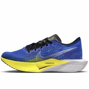 27.5cm 新品 NIKE ZOOMX VAPORFLY NEXT% 3 ヴェイパーフライ ネクスト％ ランニングシューズ マラソン レース ズームX 青 ブルー 黄色 白の画像2