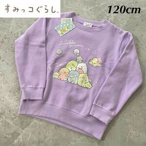 [ free shipping ] new goods * charcoal .ko... reverse side nappy sweat sweatshirt Kids girl 120cm