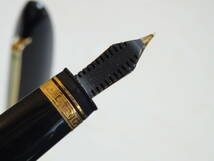 ◆【きれいなお品】Omas　オマス　360コレクション　ブラックGT吸入式万年筆　ペン先：18K750ソリッドゴールド M_画像9