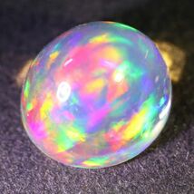 最高級&遊色抜群!!2.825ct 天然オパール メキシコ産＜裸石 ルース Mexican opal 宝石 ジュエリー jewelry ナチュラル natural＞_画像4