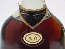 ★★JAs HENNESSY ジャズ ヘネシー XO 金キャップ グリーンボトル 700ml 箱付★AUT36541_画像2