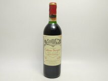 漏れ跡・コルク低下★★Chateau Calon-Segur シャトー・カロン・セギュール 1990年 750ml/13%★AKA82922_画像2