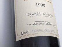 ★★テヌータ・サン・グイド SASSICAIA ボルゲリ・サッシカイア 1999年 750ml/13%★AC20283_画像9