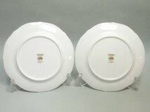 ★★Noritake ノリタケ ダイヤモンドコレクション イナギュレーション カップ&ソーサー&プレート ペア 2客セット★AYS26922/23_画像9