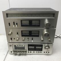 0306M PIONEER パイオニア STEREO AMPLIFIER SA-7600Ⅱ / STEREO TUNER TX-7800Ⅱ / CASSETTE TAPE DECK CT-405 オーディオ機器_画像1