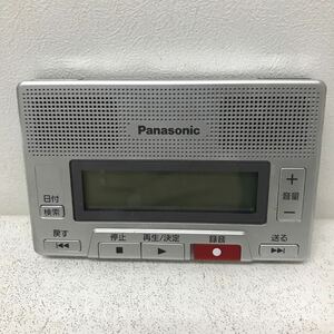 0314I Panasonic パナソニック ICレコーダー RR-SR30 シルバー オーディオ機器 横:約11cm 高さ:約7cm 幅:約2cm