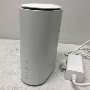 0315R ZTE Speed Wi-Fi HOME 5G L11 ZTR01 2021年製 ホームルーター 無線ルーター ホワイト アダプター ネットワーク