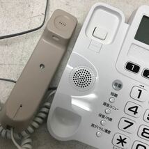 0329E Pioneer パイオニア 電話機 TF-SE16T(W) 親機 TF-LU169 / 子機 3台 動作確認済み コードレス電話機 電話 留守電 ホワイト_画像4