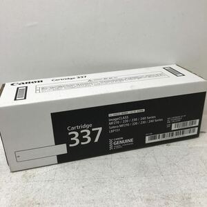 0329J 未開封★CANON キャノン トナーカートリッジ トナー Cartridge337 CRG-337VP ブラック プリンター用 