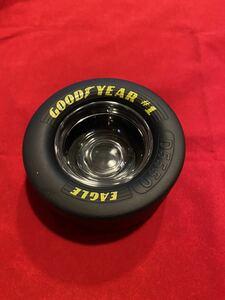 ★送料350円・520円★グッドイヤー タイヤ型 トレイ★goodyear 小物入れ 灰皿 ガレージ アメリカン 雑貨 アクセサリー 旧車 ハーレー 昭和