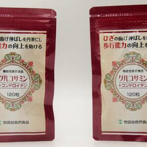 ●送料無料●　　世田谷自然食品グルコサミン120粒入り　２袋セット新品未開封　