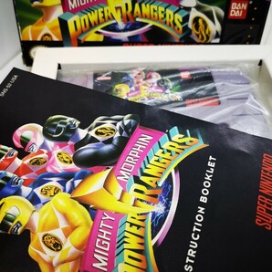 【箱説付き◆SFC パワーレンジャー power rangers 海外版 Nintendo クリア保護ケース付き 他にも出品中、※匿名・同梱可 】/Pの画像3