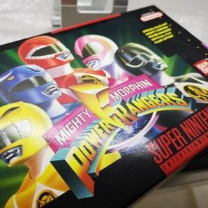 【箱説付き◆SFC パワーレンジャー power rangers 海外版 Nintendo クリア保護ケース付き 他にも出品中、※匿名・同梱可 】/Pの画像2