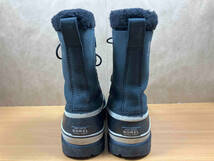 【送料無料】＜希少品＞SOREL/ソレル Caribou/カリブー US10 28cm ネイビースノーブーツ/ウインターブーツ 防水/防寒_画像3