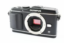 【ジャンク】オリンパス OLYMPUS E-P3 ブラック ボディ #2090A624_画像2