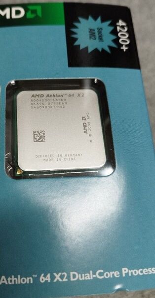 CPU AMD ATHRON 64x2 DUAL CORE 4200+ 未開封 未使用 箱入り