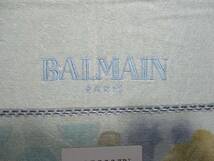 未使用★BALMAIN★バルマン タオルケット 綿100％ シングル 140cm×190cm_画像3