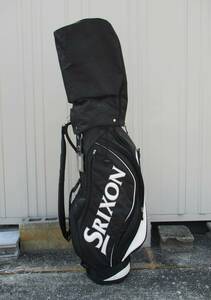 USED★SRIXON★スリクソン キャディバッグ ゴルフバッグ ブラック