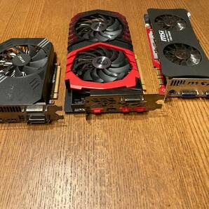 MSI GTX 1060 Gaming X 6GB MSI GTX 275  不明他 ZOTAC GeForce【グラフィックボード】3点セットの画像2