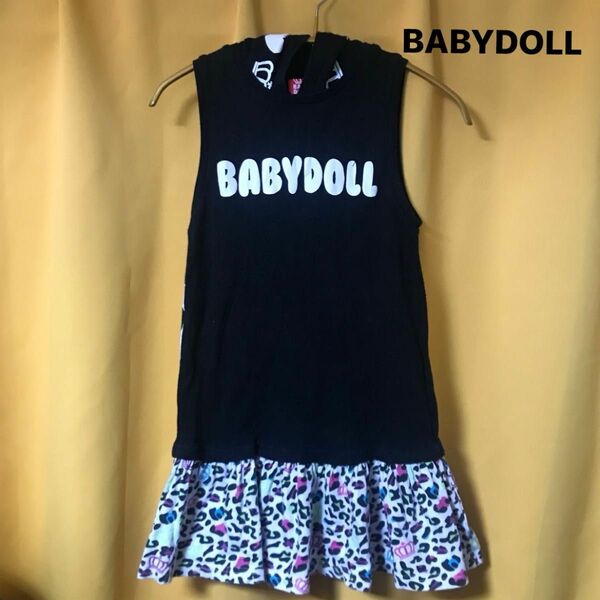 BABYDOLL ノースリーブワンピース