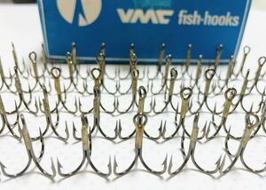 VMC トレブルフック サイズ#4 ブロンズ 50本セット QUAL9622 未使用品