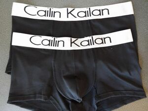 Cailin Kailan 黒 XXLサイズ 2枚 メンズボクサーパンツ ボクサーパンツ メンズ 下着