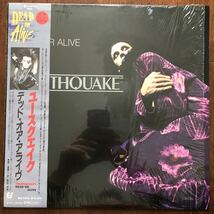 美品LP DEAD OR ALIVE/YOUTHQUAKE 日本盤シュリンク帯付 デッド・オア・アライヴ/ユースクエイク_画像1