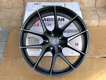 新品！Aodhan AFF7 20x10.5+35 5穴 PCD112 CB66.6 Matte Black フローフォーミング製法 深リム Concave USDM_画像2