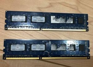 Kingstone DDR3-1600 8GB×2枚セット 計16GB RB16D3U1KBG/8G 1.5V デスクトップ メモリ PC3-12800