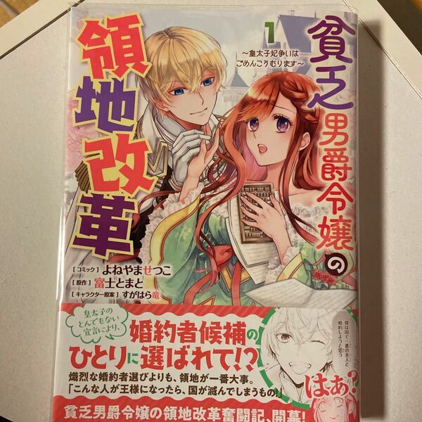 貧乏男爵令嬢の領地改革～皇太子妃争い　１ （ＺＥＲＯ－ＳＵＭコミックス） 富士とまと