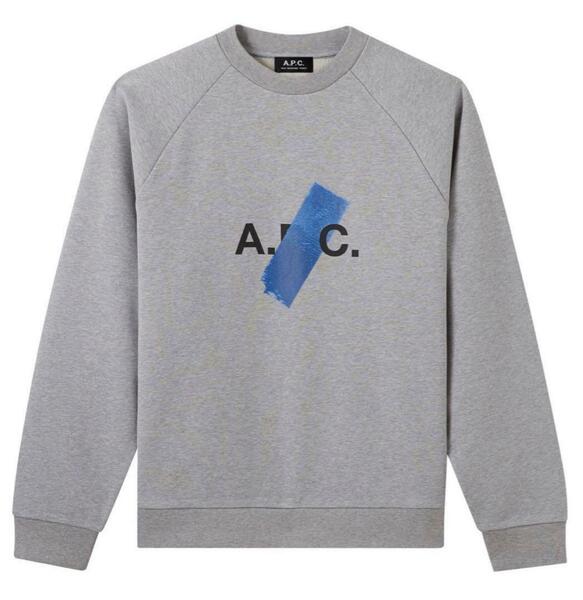 アーペーセー A.P.C. スウェット トレーナー 長袖 SHIBAグレー M