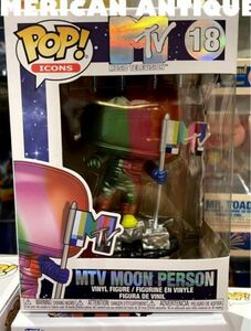 POP!　ポップ　MTV ムーン・パーソン　メタリックレインボーバージョン　新品未開封　ファンコ社　ロサンゼルス直輸入　No.18 同梱大歓迎