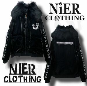 NieR CLOTHING 2WAY軽量中綿入りキルティング　アウター