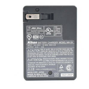 ★純正・美品・完動★ Nicon ニコン MH-24 充電器 バッテリーチャージャー EN-EL14 ／EN-EL14a用 (k-2951)の画像7