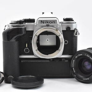 Nikon ニコン FE フィルムカメラ★Zoom NIKKOR 35-70mm F3.3-4.5 レンズ★ MD-12モータードライブ キット (t5510)の画像1