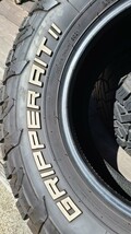 格安早い者勝ち！FUEL OFFROAD フューエル オフロード 4本 GRIPPER AT 285/70R17ランクルプラド　FJ　ハイラックス285デビューしませんか？_画像5