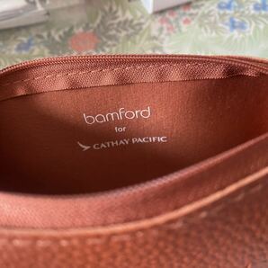 キャセイパシフィック航空 ビジネスクラス ポーチ bamford 未使用の画像4