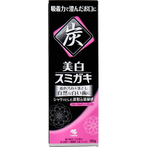 まとめ得 小林製薬 炭粒配合 美白スミガキ 90g入 x [4個] /k