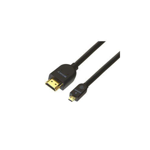 ソニー HDMI-マイクロHDMIケーブル 2.0m ハイスピード イーサネット対応 3D映像対応 DLCHEU20A /l