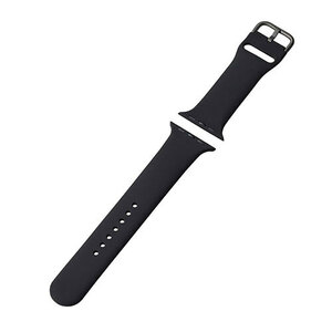 まとめ得 エレコム Apple Watch用Lサイズシリコンバンド (45/44/42mm) AW-45BDSCLBK x [2個] /l