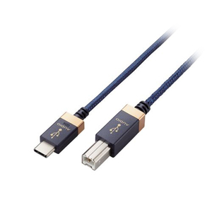 まとめ得 エレコム USBオーディオケーブル(USB2.0 Standard-B to USB Type-C(TM)) DH-CB10 x [2個] /l