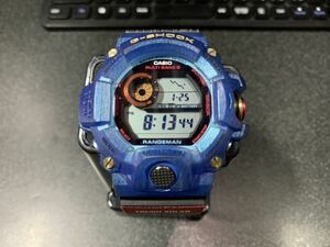 【中古・美品】GW-9406KJ-2JR CASIO カシオ G-SHOCK ジーショック Rangeman レンジマン　電波ソーラー　ヒクイドリ　アースウォッチ