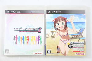  tube 033010/PS3/ game soft 2 pcs set / The Idol Master 2 & The Idol Master gravure four You VOL.1/ record surface excellent / box, instructions attaching 