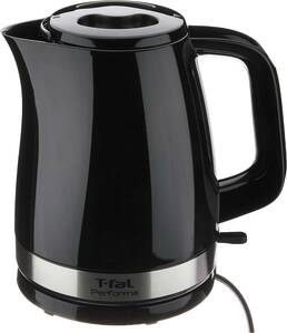 [ online limitation ]ti fur ru performa black electric kettle 1.5L high capacity empty .. prevention automatic power supply OFF cover removed possible .