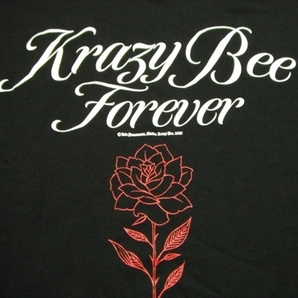 【LPK116】美中古品★KRAZY BEE クレイジービー スウェットパーカー XXLサイズ Krazy Bee Forever ロゴプリント 山本KID徳郁 狂蜂 3l 2xlの画像4